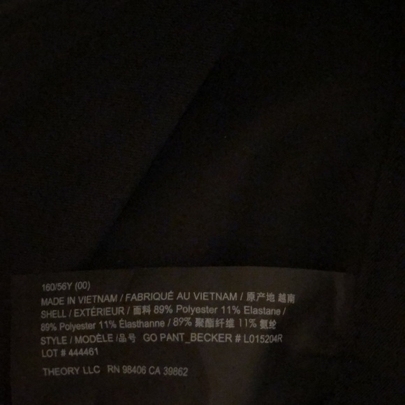 Theory Go Pant - Picture 9 of 10
